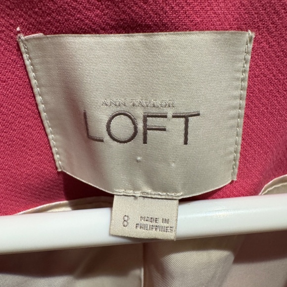 Ann Taylor Loft Fuchsia Pink Blazer - Picture 4 of 5
